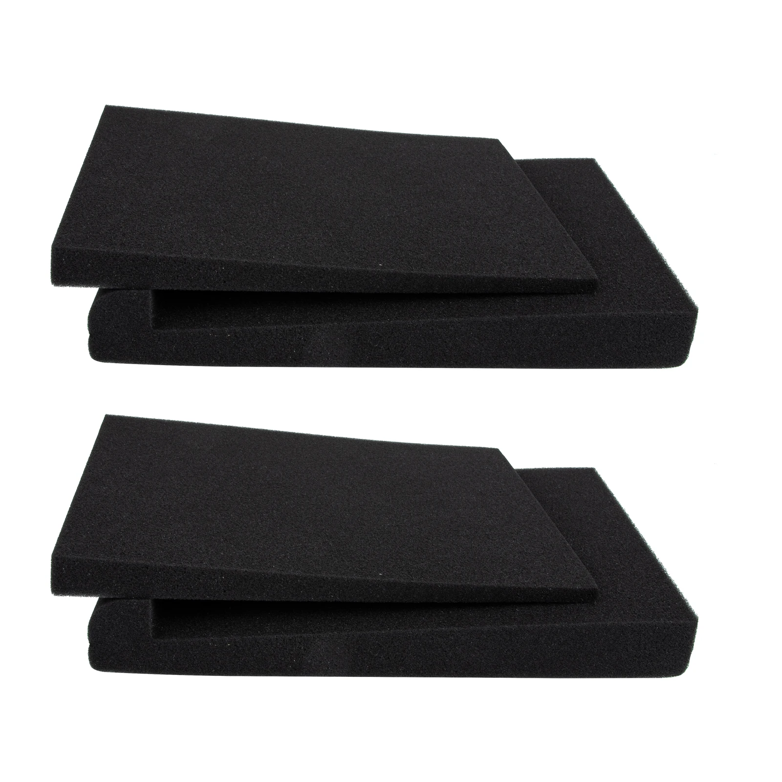

2pcs Speaker Isolation Pads High-Density Sponge Soundproof Cushions For Studio Monitor Subwoofer Noise Reduction Audio Equipment