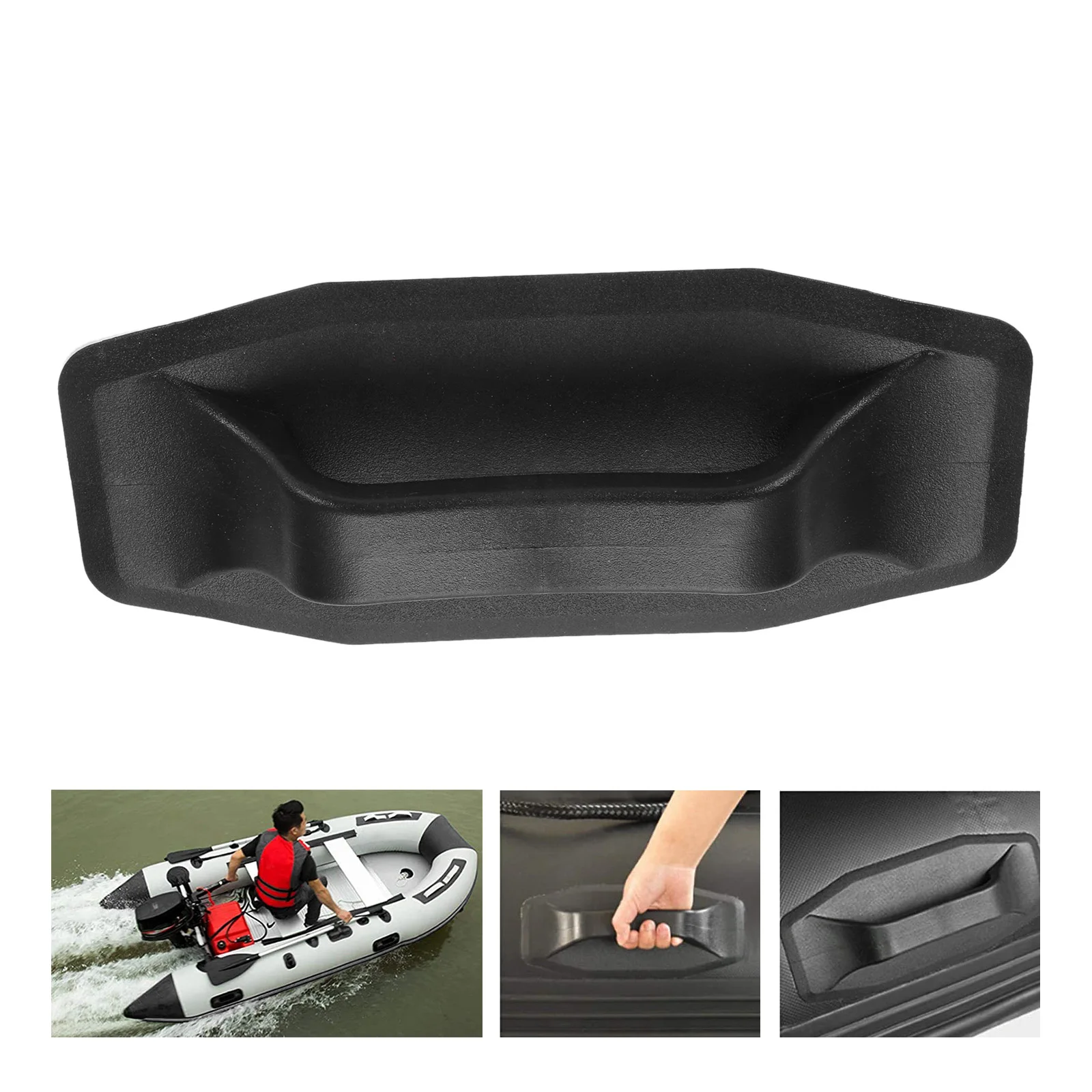 

1 Pc Plastic Kayak Grab Handle 250*110*40mm Lightweight Fit for Inflatable Boat Canoe Grip Grab Handle Accessories Replacement