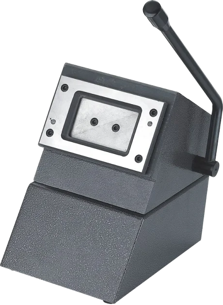 SG-D-0012 Factory Wholesale Heavy Duty Desktop Manual Card Cutter Office Use Bank Use ID Card Credit Card Manual Die Cutter