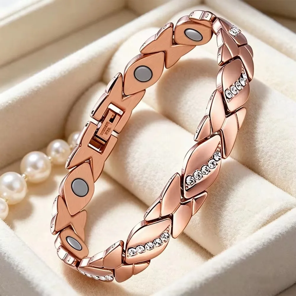 1Pcs Super strong magnetic force 3500 Gauss magnet - crystal jewelry Christmas and Valentine's Day gift - including sizing tool