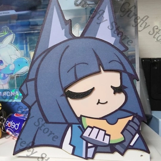 

Hoshimi Miyabi Cartoon Mascot Electric Model 3D Printed Movable Models Zenless Zone Zero Cosplay Ornaments Action Figure Kawaii