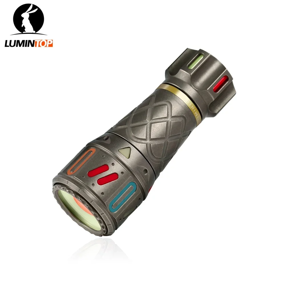 

Lumintop THOR 1 Tiny LEP Flashlight Lantern 400LM Gyro Version 1200M LEP Torch by 18350 Battery for Self Defense Camping Search