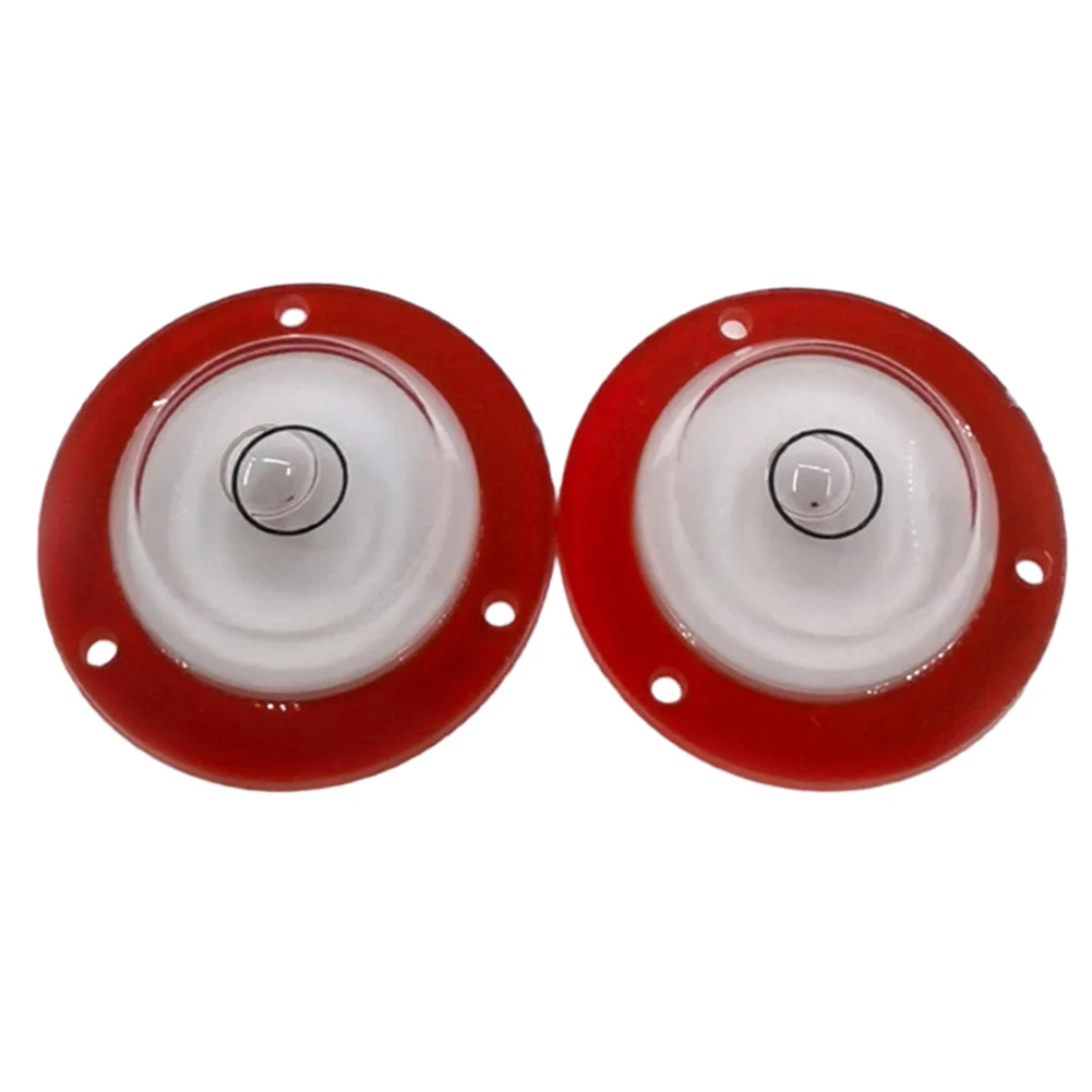 2PCS Circular Level Bubbles Measuring Tool Parts Level Measuring Instruments Horizontal Leveler Liquid Level Indicator