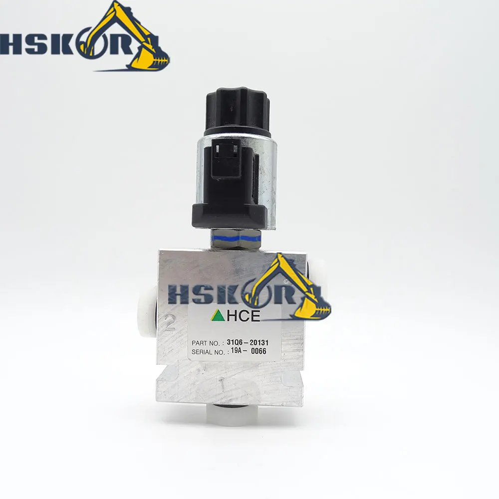 

Excavator Electric Parts Valve Assy 31Q6-20131 31Q6-20130 Valve Solenoid for R140LC-9 R180LC-9 R290LC-9