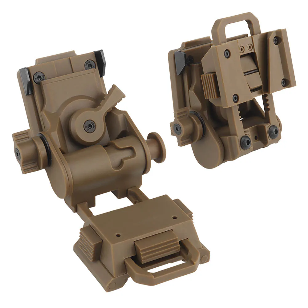 Tactical L4G24 NVG Helmet Mount Nylon Night Vision Goggles Bracket For PVS15/18 GPNVG18 Hunting Fast Airsoft Helmet Accessories