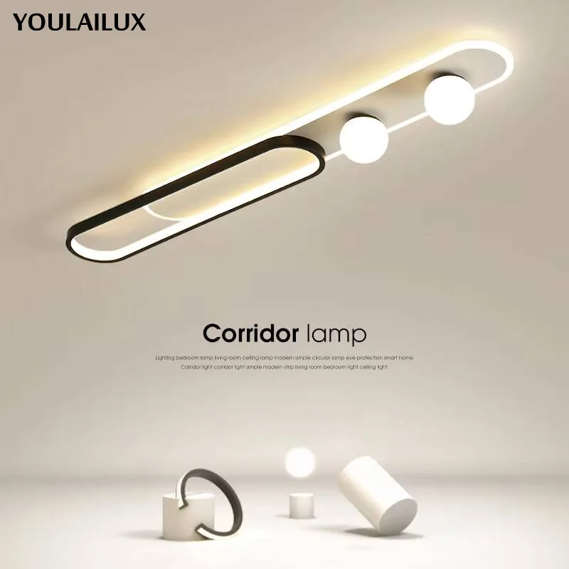 Lámpara de techo LED moderna para sala de estar, dormitorio, cocina, iluminación interior, lámpara de techo Simple creativa LED familiar esférica ovalada