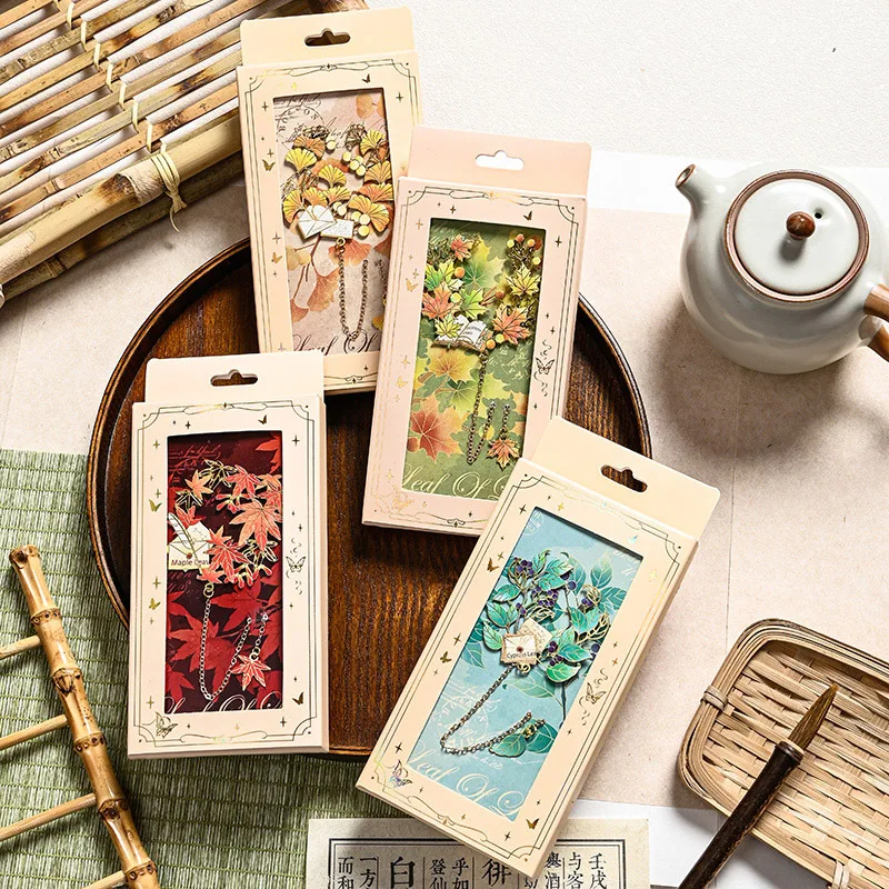 Chinese Bookmark Ornamental Metal Hollow Bookmark Gifting Bookmark Delicate Reading Accessory For Office School Reading Gift