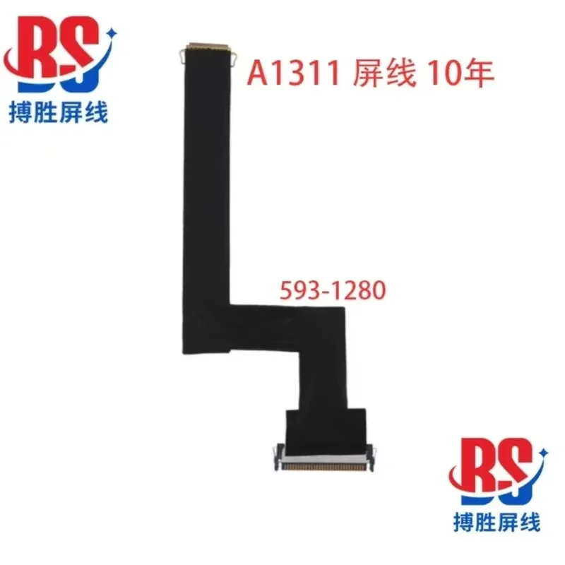 for Apple iMac A1311 Screen Cable 593-1280-A 593-1350-B Replacement LCD Video Flex Ribbon for 2009 2010 2011 Models