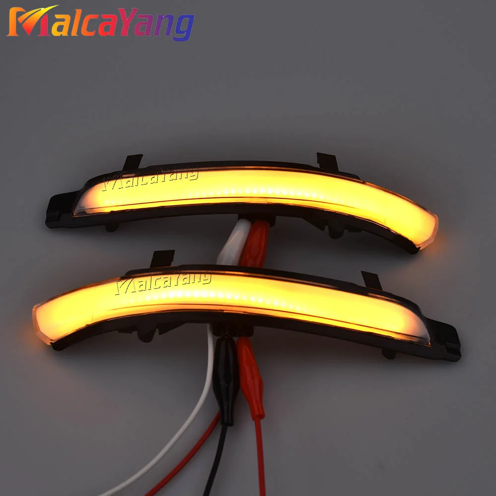 1 Pair Dynamic Blinker LED Turn Signal Mirror Light For Skoda Octavia MK2 A5 SuperB B6 3T 2009 2010 2011 2012