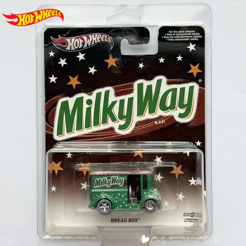 

Hot Wheels Milky Way Painting Bread Box Van Model Toy Non-RTR Automotive Collectible Vehicle Playset for Cultural Entertainment