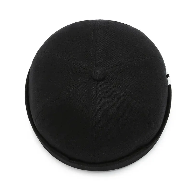 Guppi Hat Female Niche Tide Korean Version Of Japanese Hip-Hop Hat Personality Beanie Round Hat Sailor Landlord Hat Man