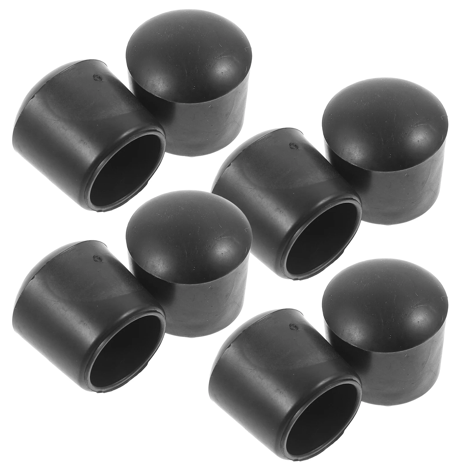 

8pcs Foosball Machine Cap PVC Safety End Caps 16mm Diameter Table Soccer Accessory Replacement Plug Football Rods Tabletop