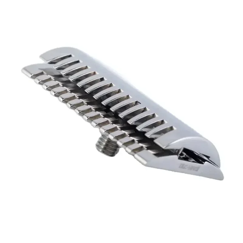 YAQI 316 полированная мужская безопасная бритвенная головка Mellon из нержавеющей стали для очистки лица, бороды, сплошной цвет, высококачественный аксессуар для бритвы