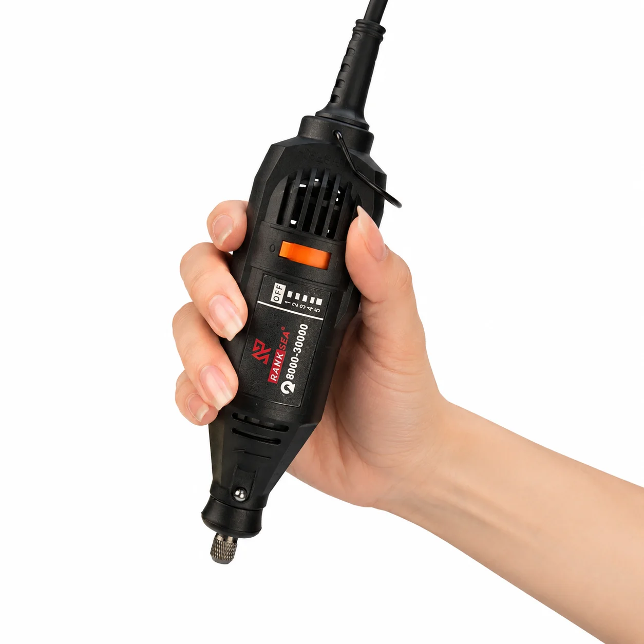 Rotary Tool Kit with Flex Shaft & Multifunctional Chuck, 43 Accessories, Power Multipurpose Set for DIY Creations, Perfect for Cutting, Sanding, Drilling, Polishing & Engraving
