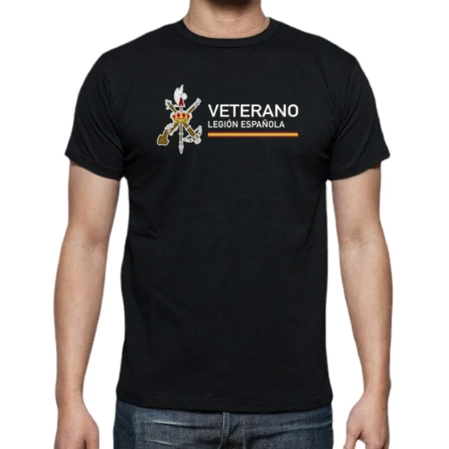 

Spanish Foreign Legion Veteran Legion Espanola T-Shirt. Summer Cotton O-Neck Short Sleeve Mens T Shirt New S-3XL