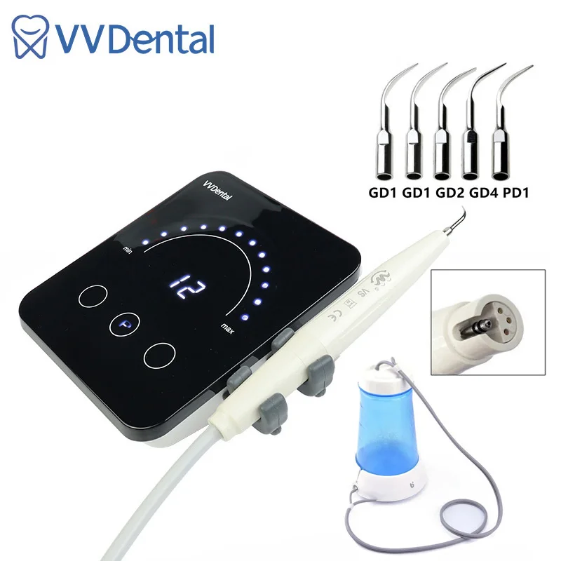 

Dental Ultrasound Scaler Digital Display Handpiece and Tips Calculus Cleaner Oral Care Electric Tooth Cleaner Ultrasonic Scaler