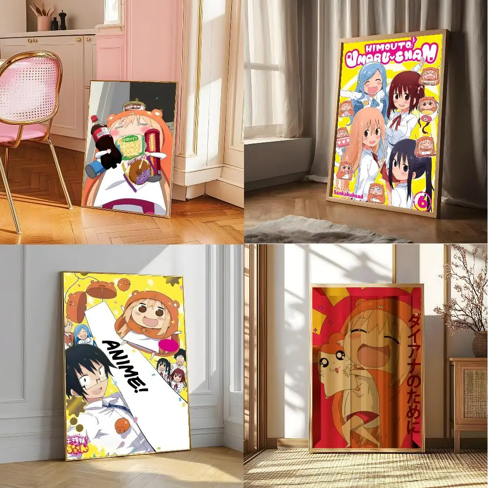 Himouto! U-Umaru-chan ANIME Poster Posters Sticky Vintage Room Home Bar Cafe Decor Kawaii Room Decor