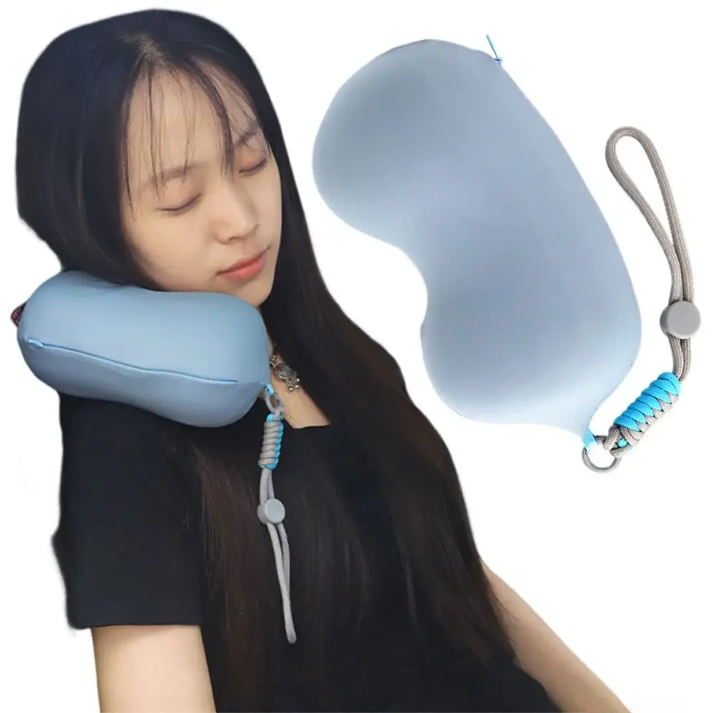 

Mini Sleeping Neck Pillow Portable Detachable Office Napping Pillow Elasticity Soft U-shaped Pillow Student /Office Use