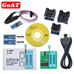 Origiginal EZP2019 High-speed USB SPI Programmer EZP 2019 Support24 25 93 EEPROM 25 Flash BIOS Chip full set + 10/12pcs adapters