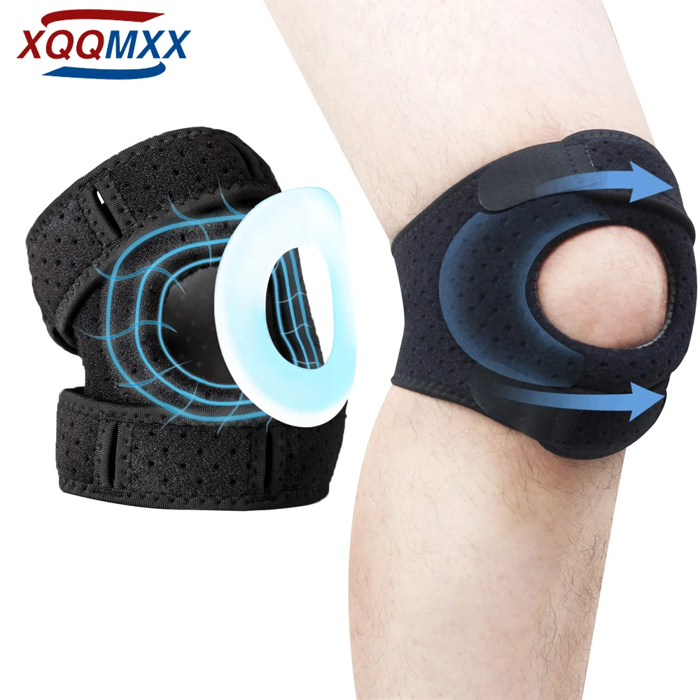 Patella Knee Brace for KneePain, Knee Compression Sleeve for Arthritis Pain and Support, Essential Workout Knee Guard KneePads