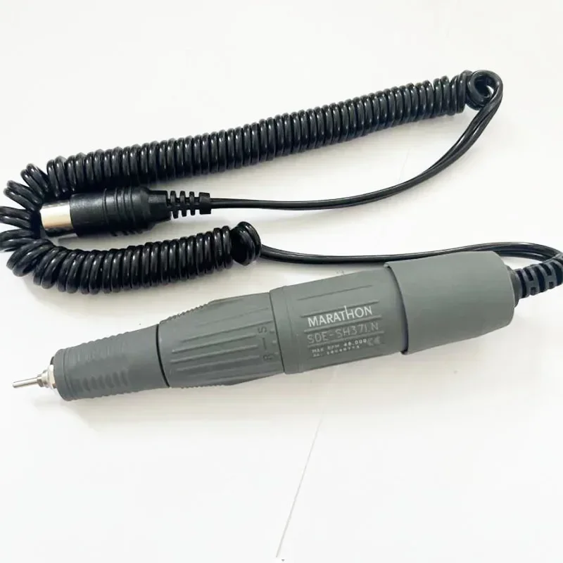 

35000 об/мин, дрель для ногтей, ручка H37L1, наконечник для STRONG 210 90 204, электрическая маникюрная машина, дрель для ногтей, ручка, инструмент для ногтей