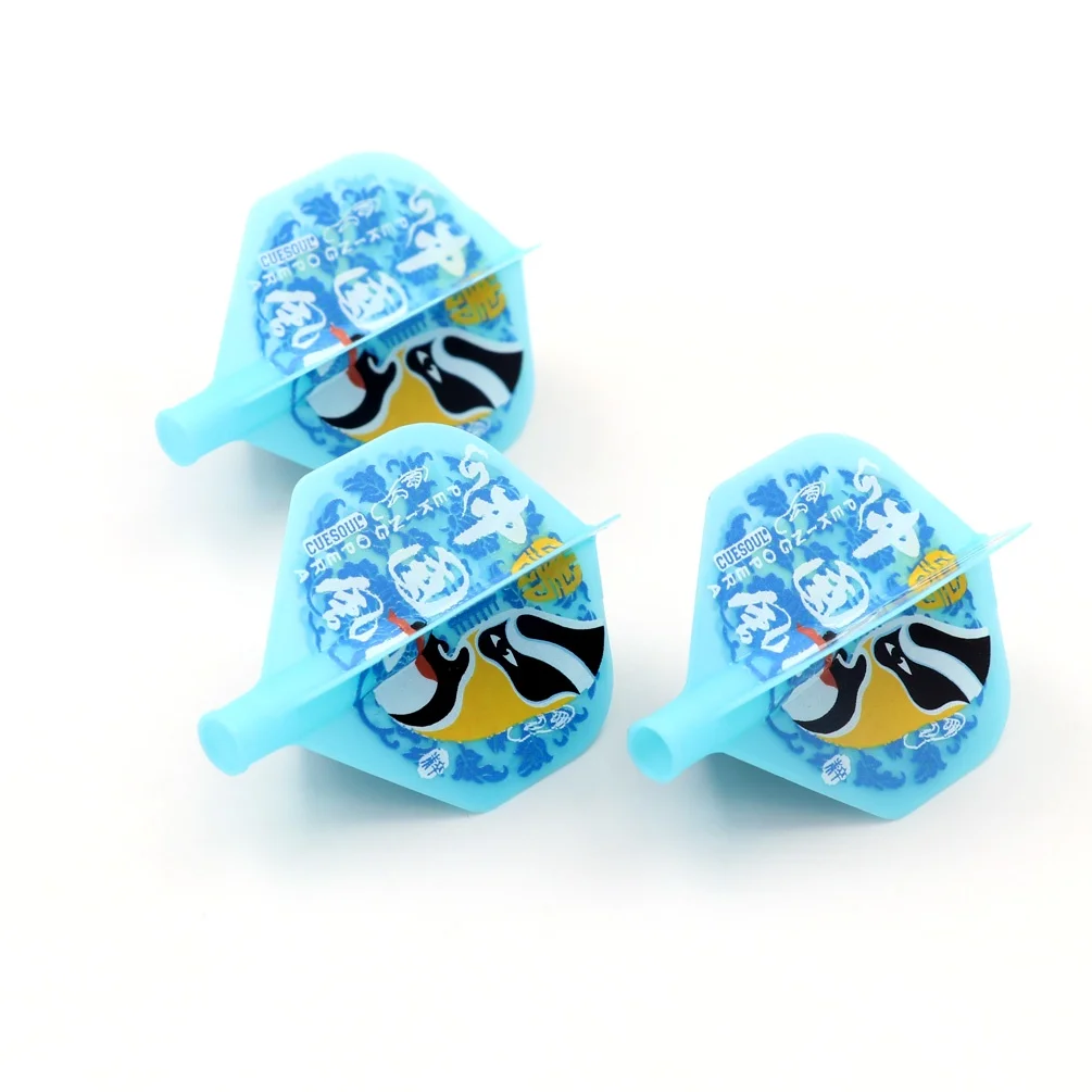 CUESOUL AK4 Dart Flights Standard Shape-Peking Opera Design
