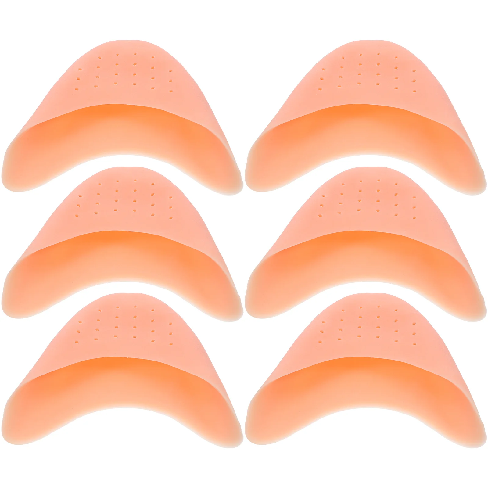 

6pcs Reusable Breathable Protector Multi-Function Training Ballet Accessory Compact Durable Toe Sleeve Nursing Kit For Dancers