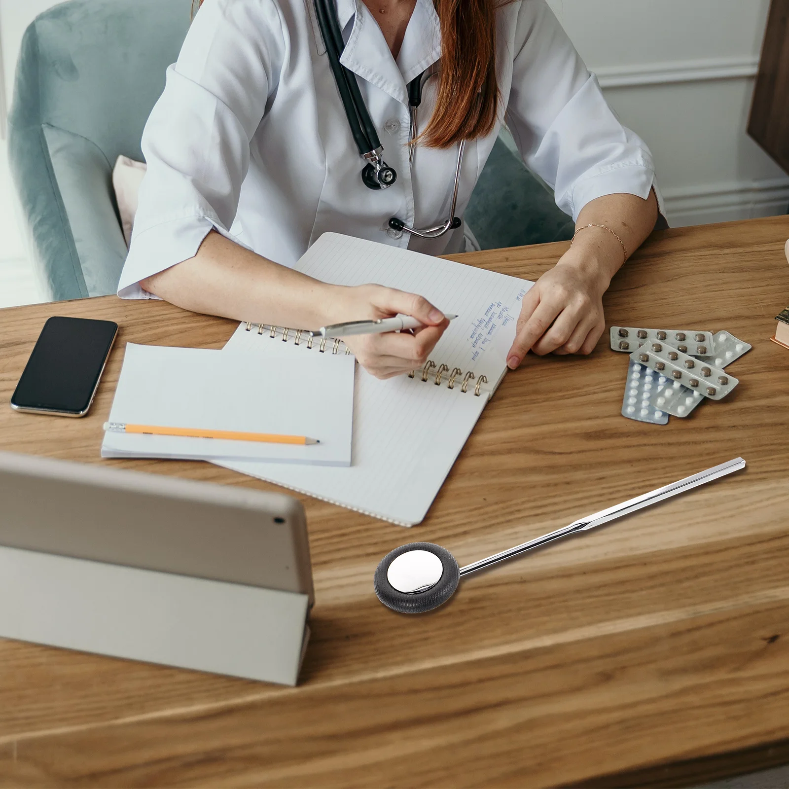 Martello neurologico per testare lo strumento diagnostico portatile leggero Martello a percussione medica durevole Uso ospedaliero della clinica