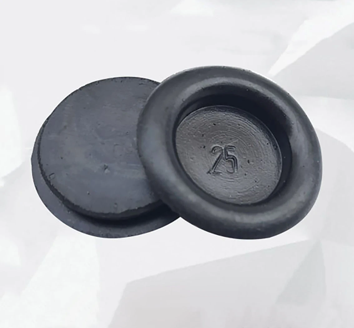 14mm-150mm Black Single Sided Blanking Blind Rubber Wiring Grommets Hole Plug Electrical Wire Gasket