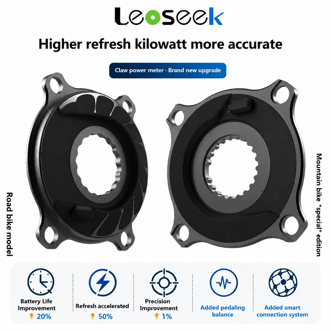 Leoseek MTB Spindle Power Meter | 3/8