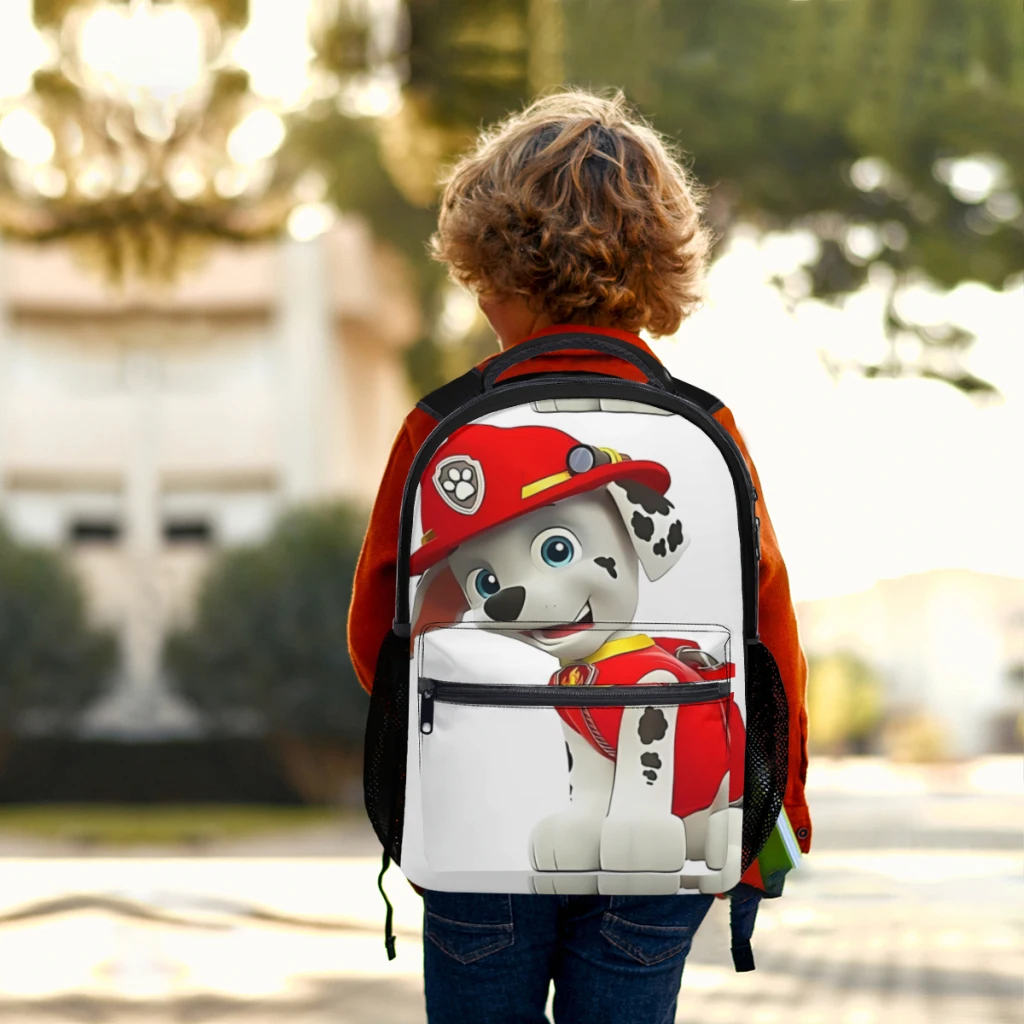 Marshall Pfote-Patroll neue weibliche Mode Mädchen hohe Kapazität wasserdichten College-Rucksack trend ige Mädchen Laptop Schult aschen 17 Zoll