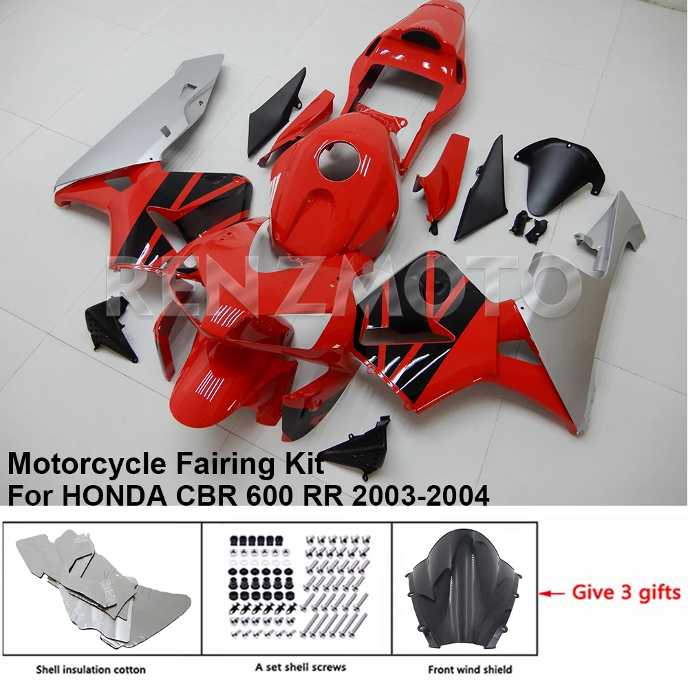 

For Honda CBR600RR 2003-2004 Fairing H0603-105a Motorcycle Kit Body Kits Decorative Plastic Guards Accessories Shells