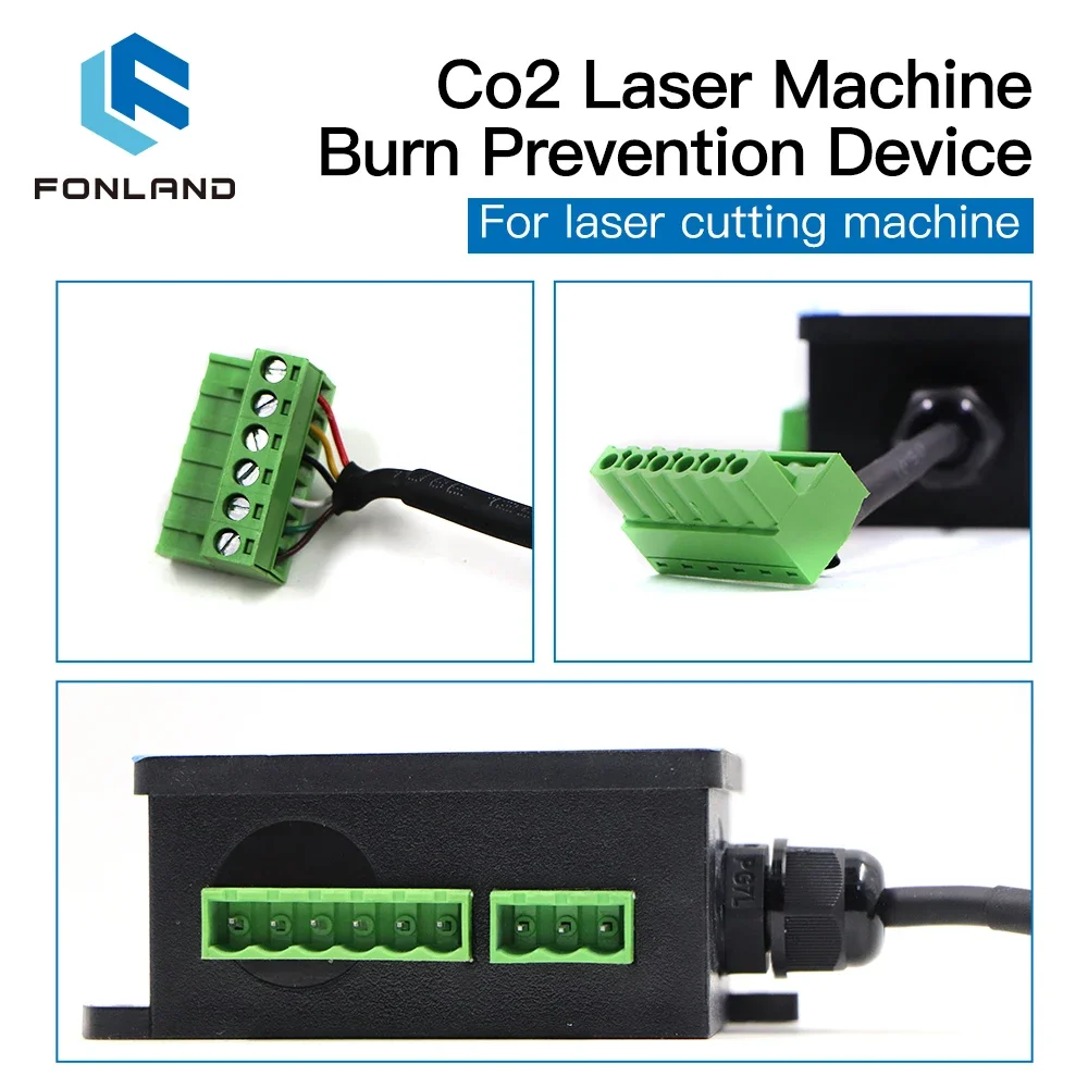 FONLAND حماية جسم الإنسان جهاز حرق تلقائي مضاد للضوء لآلة القطع بالليزر Co2 وآلة النقش #5