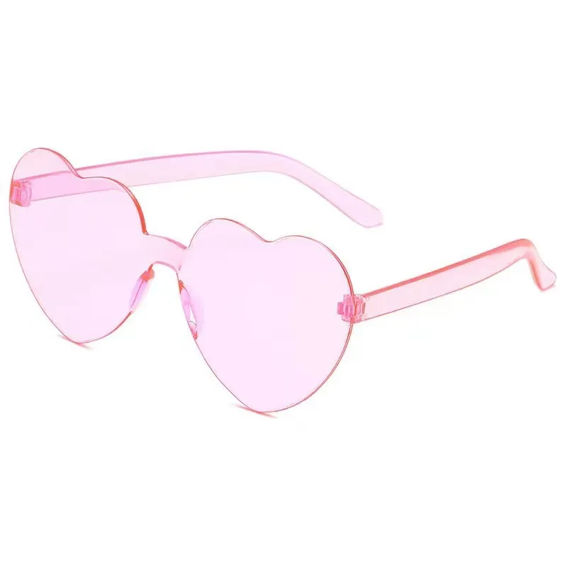 Accessory glasses for women and children, cute heart lens glasses, party wear props