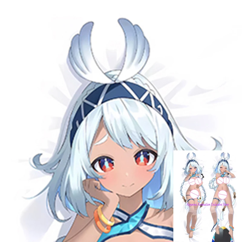 

Anime Dakimakura Pillow Case Mualani Sexy and Busty Beautiful Girl Double-Sided Halloween