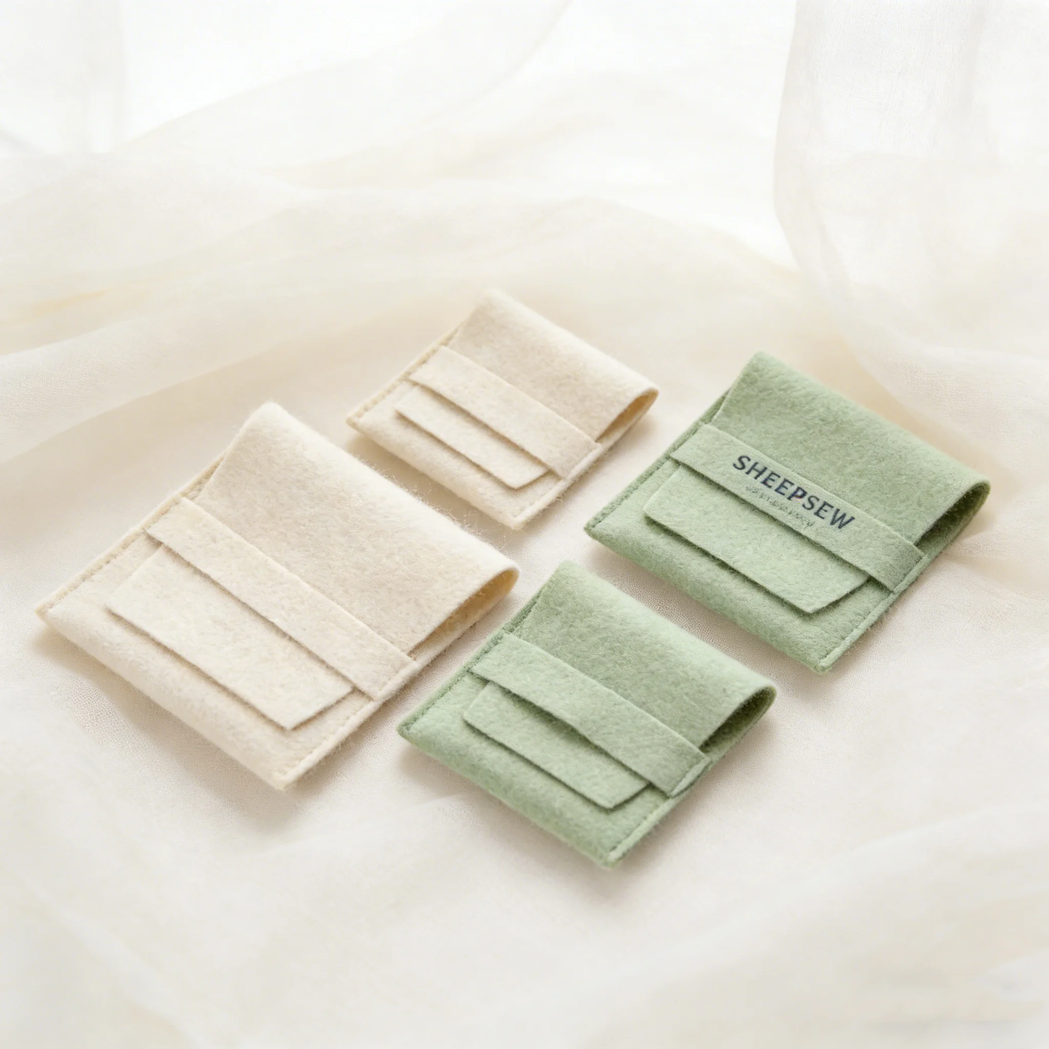 

50 шт. мешочков из ультратонкого волокна SHEEPSEW, маленькие, для ювелирных изделий (серьги, кольца, браслеты), с возможностью индивидуальной гравировки и яркой печати, в форме конверта