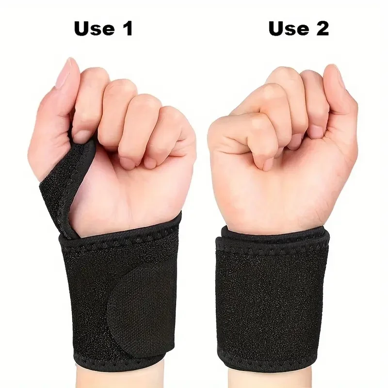 Fitness Wrist Straps for Men and Women - For Wrist Sprains, Pain, Strains, Bandage Support, Powerlifting, Pressurized Sports Pro