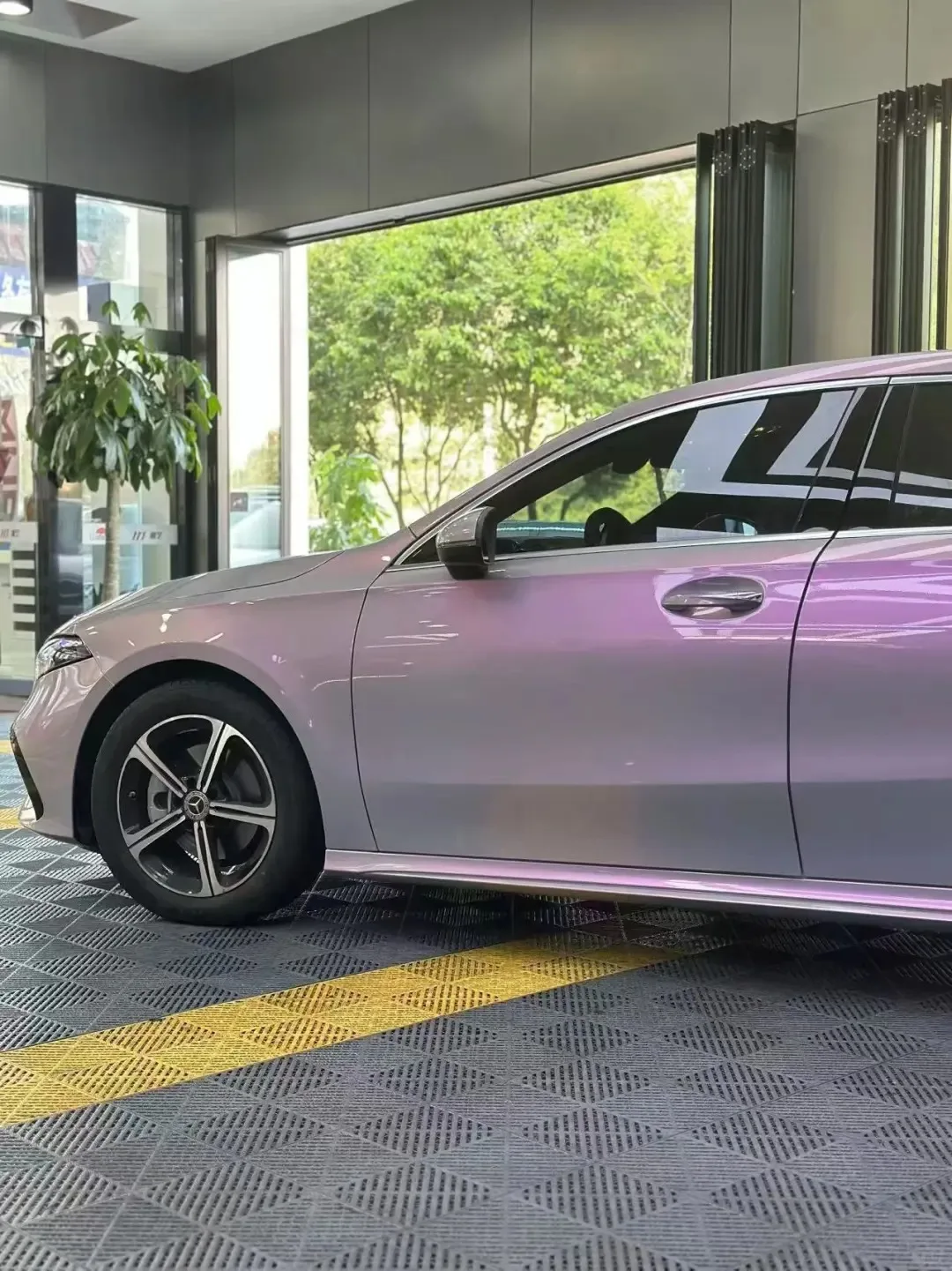 TPU Magic Candy Color Flip Volcano Grey  Car Wrap Film - PVC Material Auto Color Change Vinyl