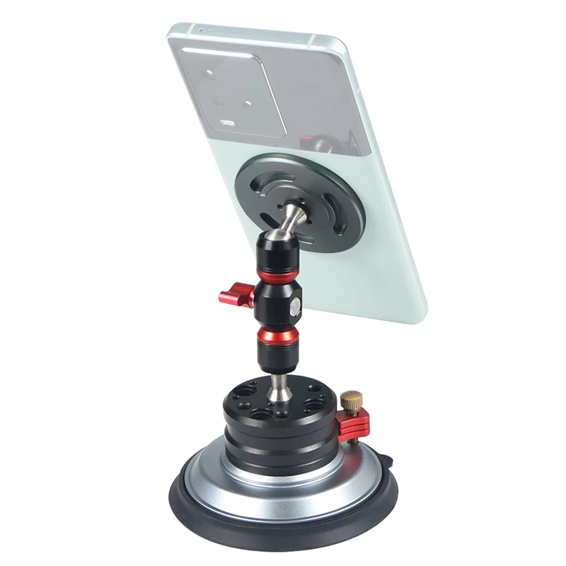 4 inch Vacuum Suction Cup Powerful Heavy-Duty Strong Sucker with 1/4\