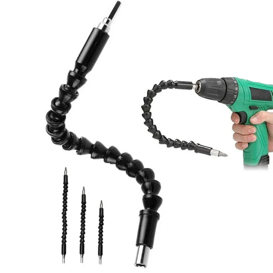 

Electric Drill Screwdriver Bit Multifunctional Universal Snake flexible Hose Cardan Shaft Connection Soft Extension Rod Link