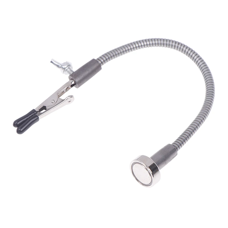 Magnetic Base PCB Board Fixing Clip Holder Soldering Station Welding Flexible Arm Solder Assistant Tool For Motherboard Repair