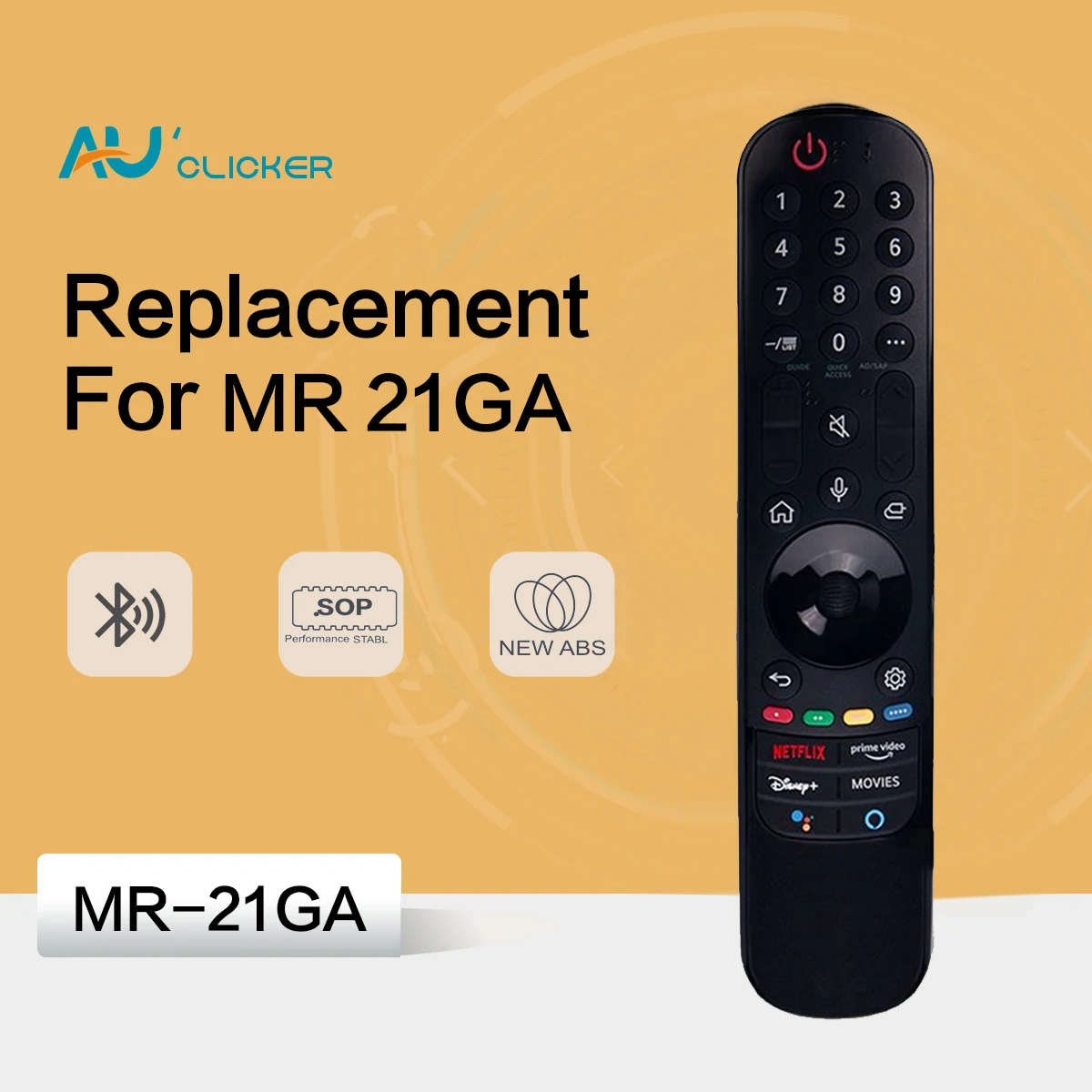 MR21GA  AKB76036201 Voice Remote Suitable For Magic with Cursor Voice Function 6202 6204 OLED55A1RLA MR21CA NanoCell