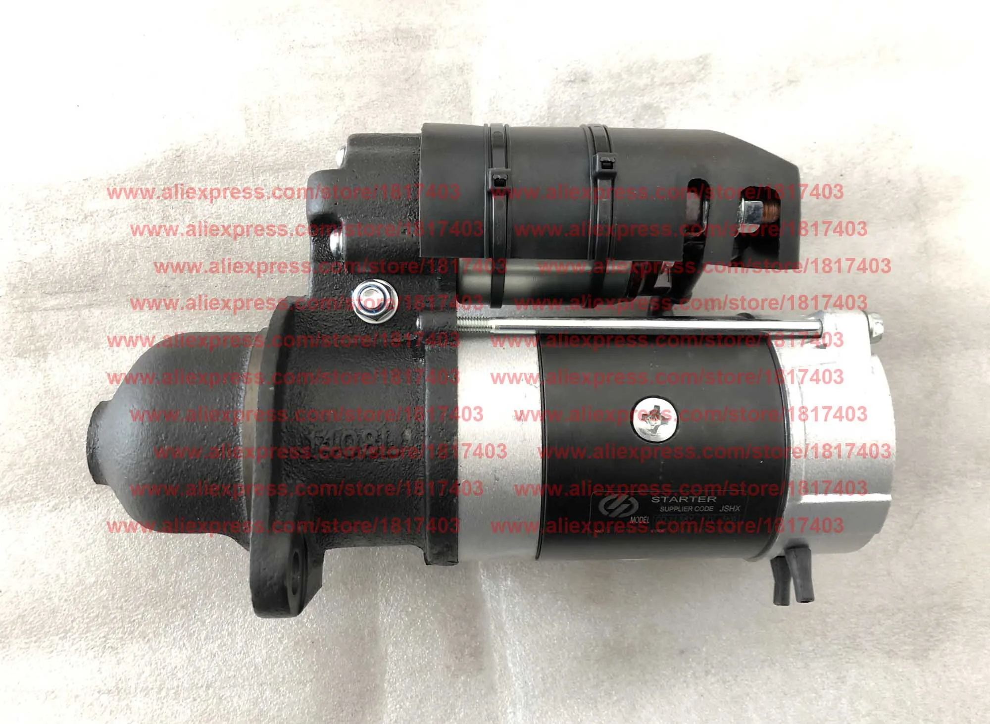 QDJ138Y Starter , YD14AG-S601-12300 , gear-reduction , 12V / 3KW , QDJ 138Y , Yangdong Y480 / Y485 Engines Parts