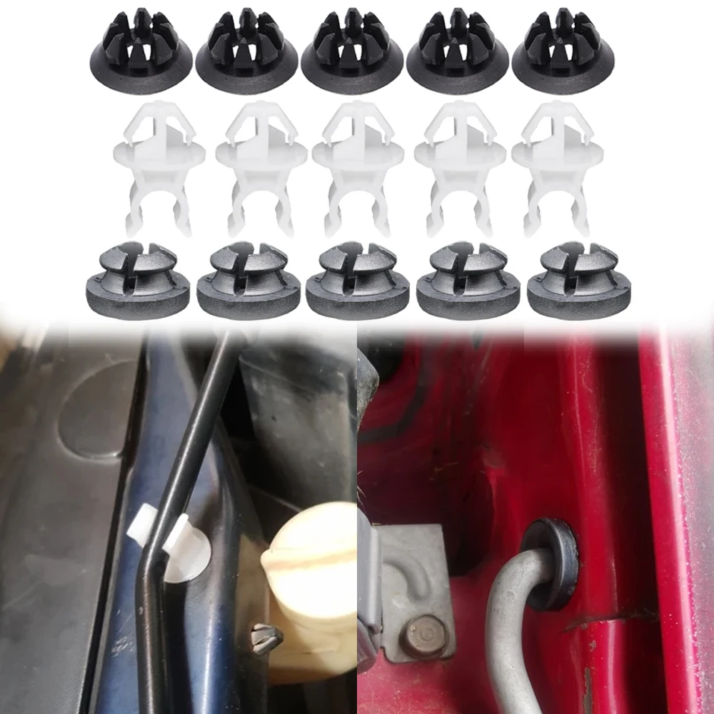 

For Honda Civic Jazz Fit GD3 GD1 Accord Car Hood Bonnet Rod Prop Support Clip Grommet Stay Clamp Fastener Retainer Accessories