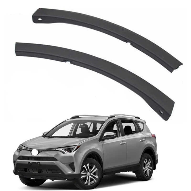 Front Bumper Wheel Fender Molding Trim Eyebrow Protector For Toyota RAV4 (XA40) 2016 2017 2018 Strip Guard 52113-0R060