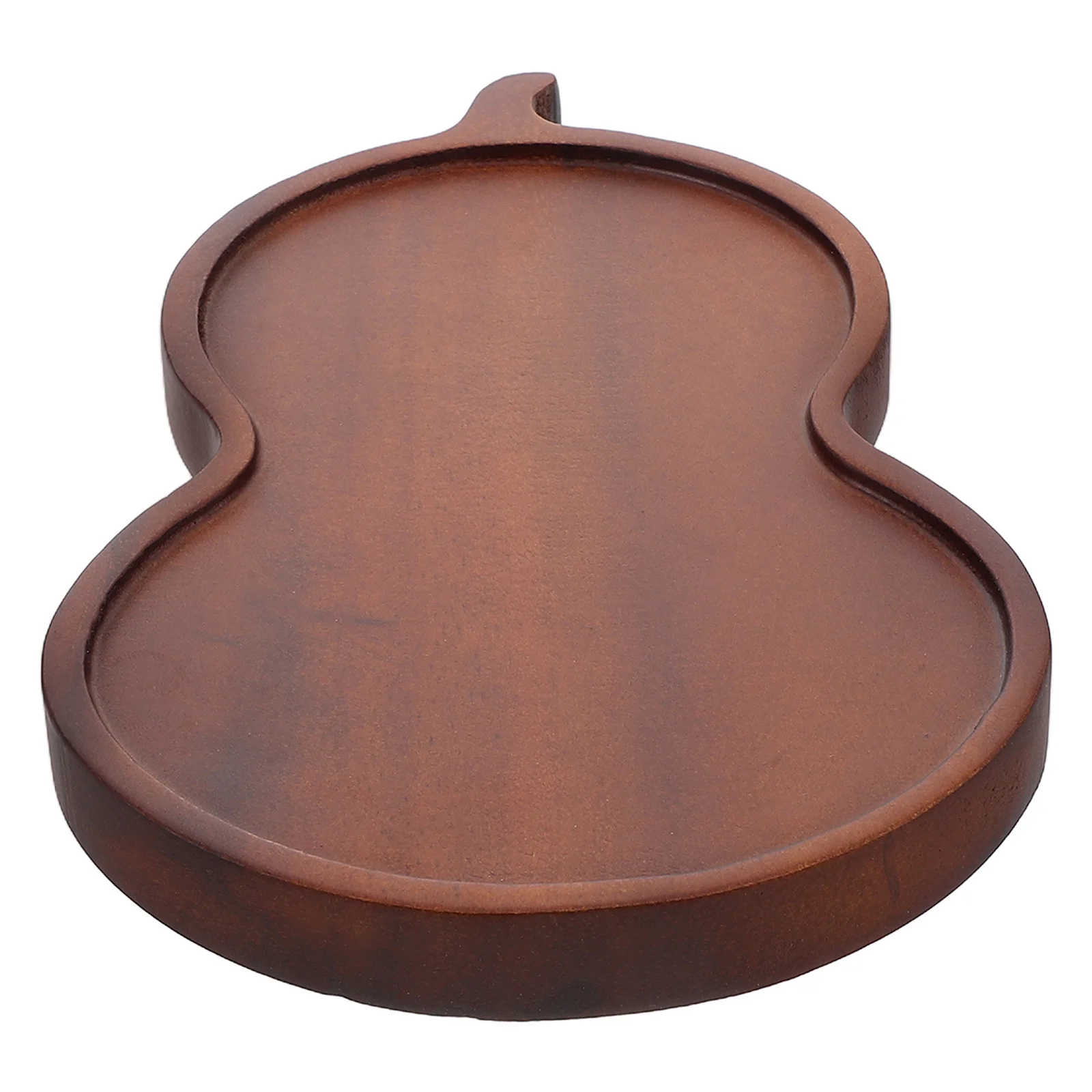 

Wooden Tray Gourd Shaped Small Portable Set Compatible Dry Drainage Retro Farmhouse Style Serving Tray For