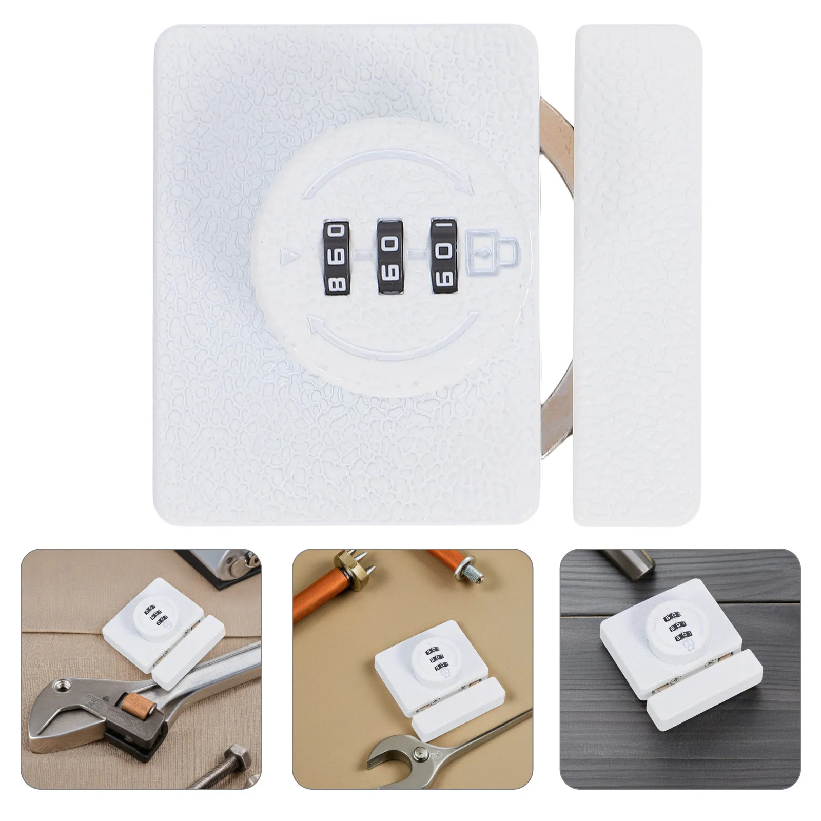 

Механический кодовый замок для дверей шкафов, без ключа, для складных дверей, гардеробов, кладовых, из цинкового сплава, быстрое открывание