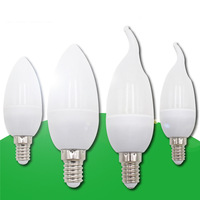 10pcs / lot Led Candle E14 AC220V 7W Save Energy spotlight Warm / cool white chandlier crystal Lamp Ampoule Bombillas Home Light