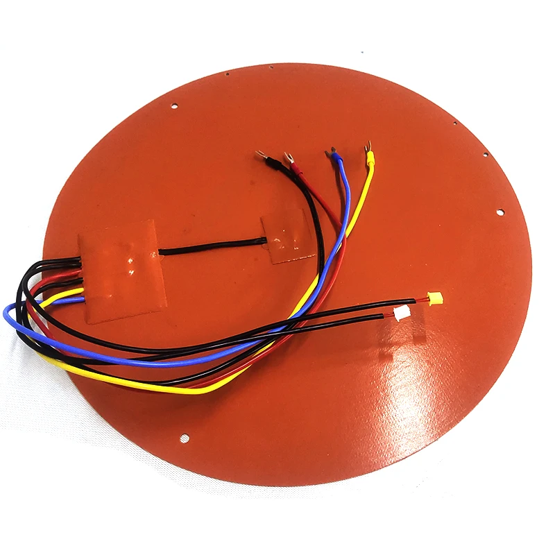 230V 580*10mm Heat Hot Mat for Flexible Silicone Heater Adhesive with Temperature Controller