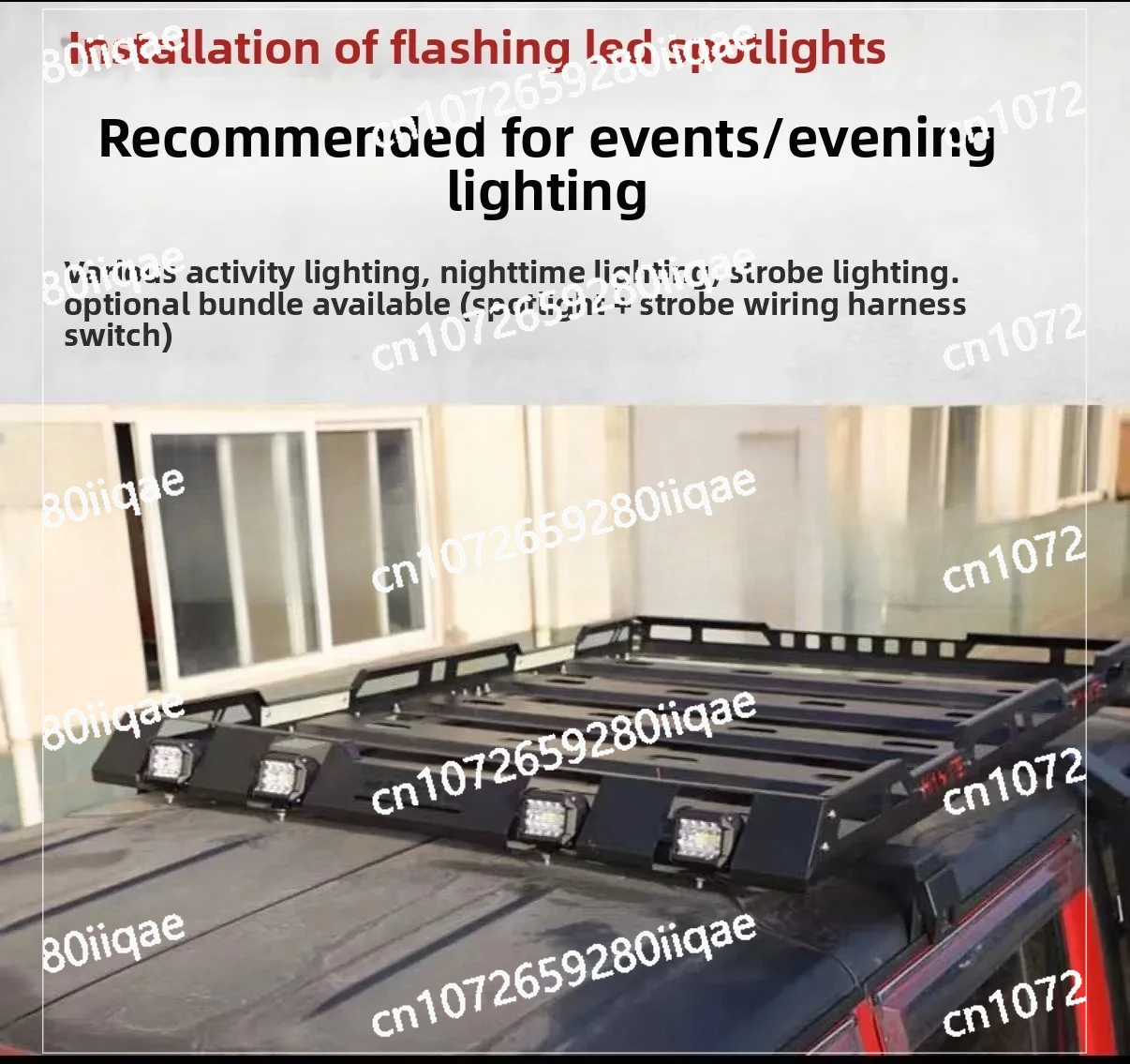 

Rack BJ40 Car Shelf Frame Basket Modification Part Luggage Rack Four Door Two Door Roof Luggage